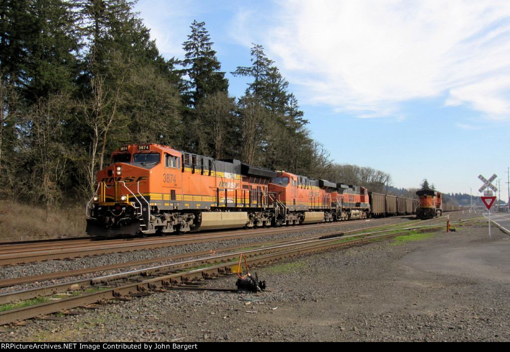 BNSF 3874 NB
